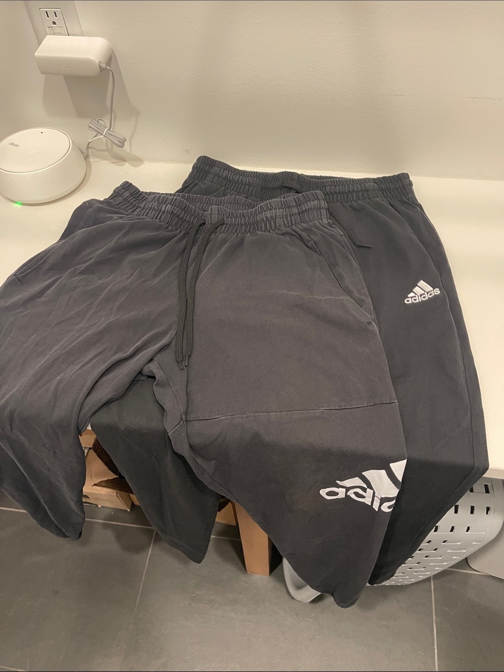 Lot of 2 Men’s Adidas athletic pants